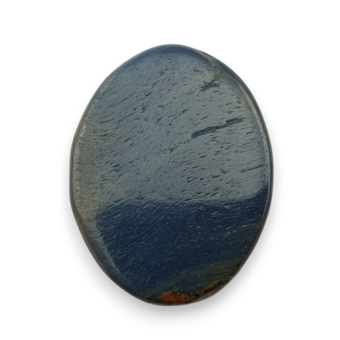 Tygrysie oko niebieskie kaboszon carving 28x21 mm nr 100 Tygrysie oko niebieskie kaboszon carving 28x21 mm nr 100