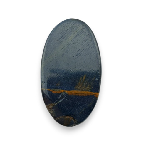 Tygrysie oko niebieskie kaboszon carving 30x17 mm nr 116 Tygrysie oko niebieskie kaboszon carving 30x17 mm nr 116