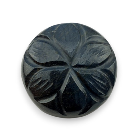 Tygrysie oko niebieskie kaboszon carving fi 20 mm nr 114 Tygrysie oko niebieskie kaboszon carving fi 20 mm nr 114