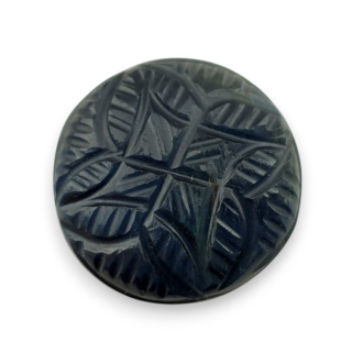 Tygrysie oko niebieskie kaboszon carving fi 23 mm nr 105
