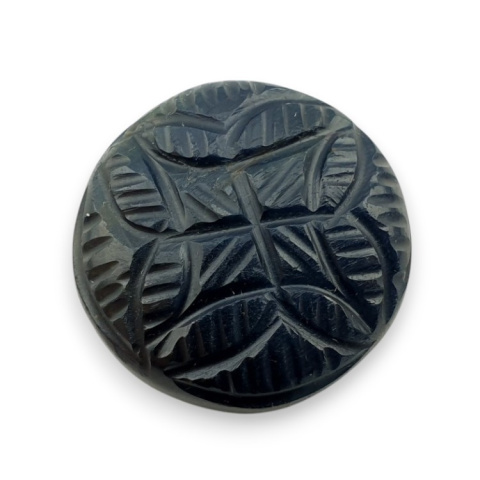 Tygrysie oko niebieskie kaboszon carving fi 23 mm nr 105 Tygrysie oko niebieskie kaboszon carving fi 23 mm nr 105