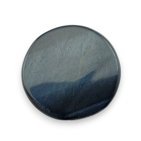 Tygrysie oko niebieskie kaboszon carving fi 29 mm nr 135