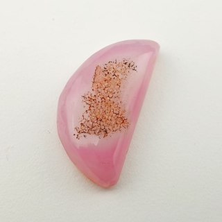 Agat druzy kaboszon 28x14 mm nr 152