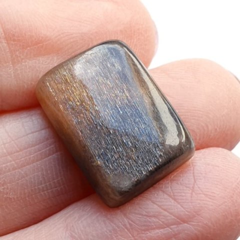 Kamień księżycowy kaboszon 19x14 mm nr 842