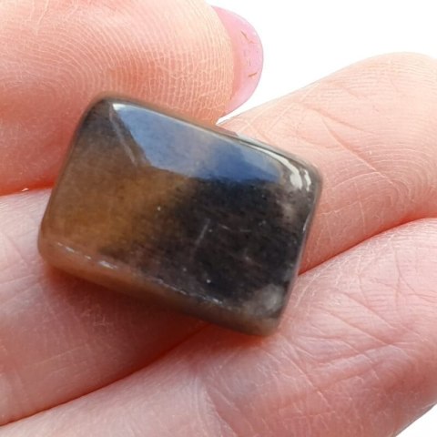 Kamień księżycowy kaboszon 19x14 mm nr 842