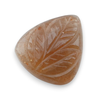 Kamień słoneczny kaboszon carving 23x20 mm nr 50