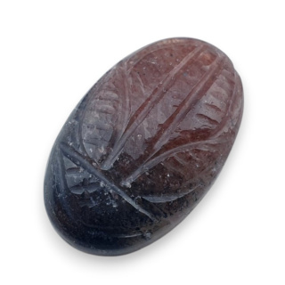 Kwarc truskawkowy kaboszon carving 25x16 mm nr 51
