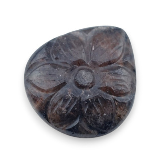 Kwarc truskawkowy kaboszon carving 25x23 mm nr 36