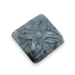 Larvikit kaboszon carving 25x25 mm nr 1