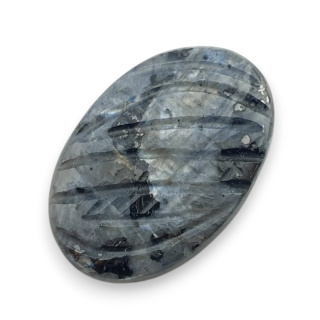 Larvikit kaboszon carving 27x18 mm nr 5
