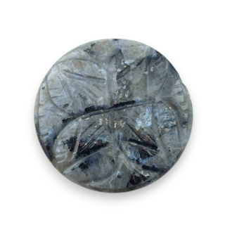 Larvikit kaboszon carving fi 27 mm nr 2
