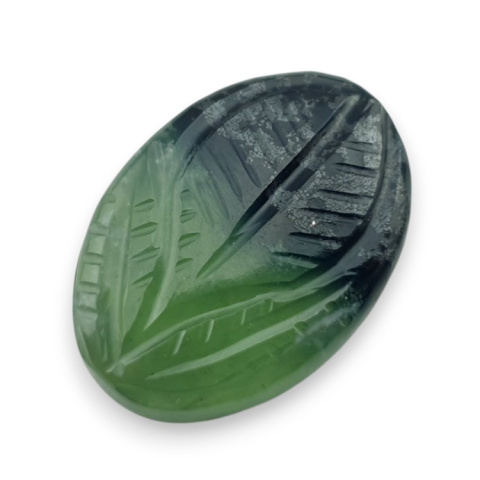 Nefryt kaboszon carving 23x17 mm nr 40 Nefryt kaboszon carving 23x17 mm nr 40