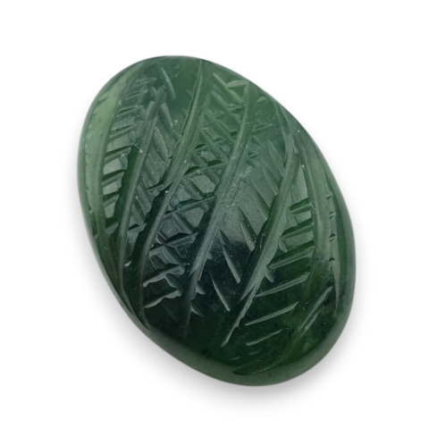 Nefryt kaboszon carving 24x17 mm nr 68 Nefryt kaboszon carving 24x17 mm nr 68