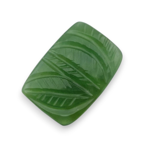 Nefryt kaboszon carving 24x17 mm nr 90 Nefryt kaboszon carving 24x17 mm nr 90