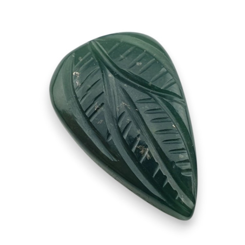 Nefryt kaboszon carving 29x18 mm nr 4 Nefryt kaboszon carving 29x18 mm nr 4