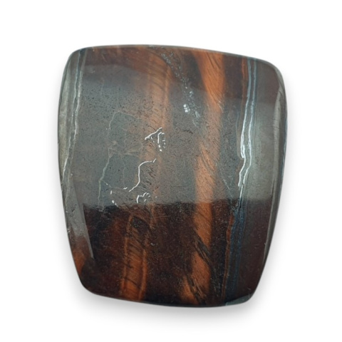 Tygrysie oko czerwone kaboszon carving 25x21 mm nr 2 Tygrysie oko czerwone kaboszon carving 25x21 mm nr 2