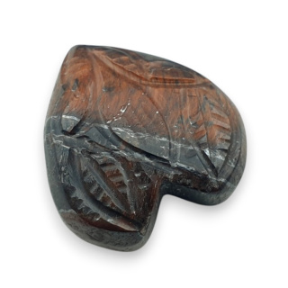 Tygrysie oko czerwone kaboszon carving 25x24 mm nr 4