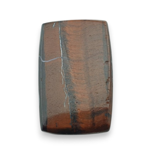 Tygrysie oko czerwone kaboszon carving 26x16 mm nr 3 Tygrysie oko czerwone kaboszon carving 26x16 mm nr 3