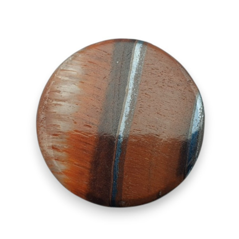 Tygrysie oko czerwone kaboszon carving fi 24 mm nr 9 Tygrysie oko czerwone kaboszon carving fi 24 mm nr 9