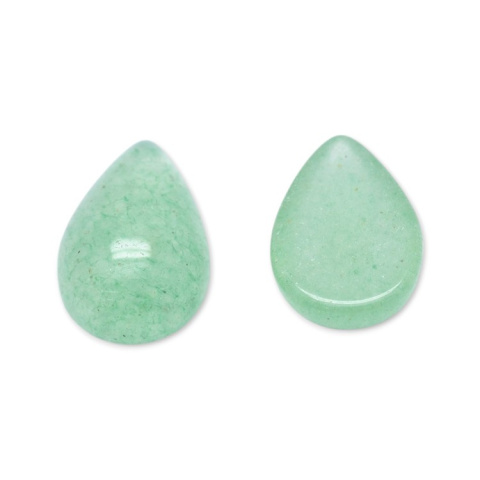 Awenturyn zielony kaboszon łezka 10x7 mm 1 szt Awenturyn zielony kaboszon łezka 10x7 mm 1 szt