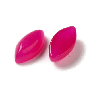 Jadeit magenta kaboszon markiza 8x4 mm 1 szt