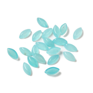 Jadeit aqua kaboszon markiza 8x4 mm 1 szt