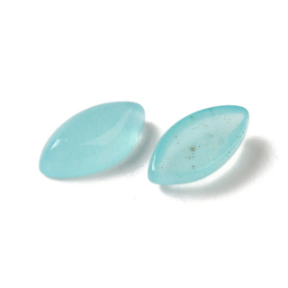 Jadeit aqua kaboszon markiza 8x4 mm 1 szt