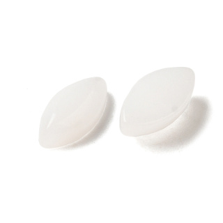 Jadeit biały kaboszon markiza 8x4 mm 1 szt