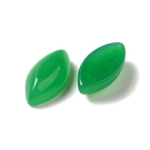 Jadeit zielony kaboszon markiza 8x4 mm 1 szt Jadeit zielony kaboszon markiza 8x4 mm 1 szt