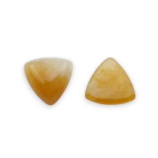 Jadeit topaz kaboszon trylion 10x10 mm 1 szt