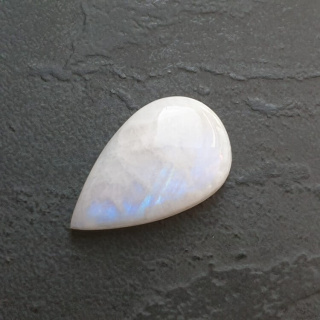 Kamień księżycowy kaboszon 23x14 mm nr A363