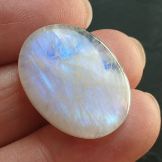Kamień księżycowy kaboszon 24x18 mm nr A387