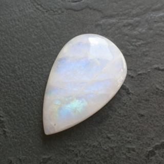 Kamień księżycowy kaboszon 25x16 mm nr A424