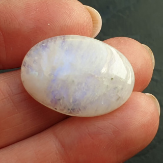 Kamień księżycowy kaboszon 26x18 mm nr A333