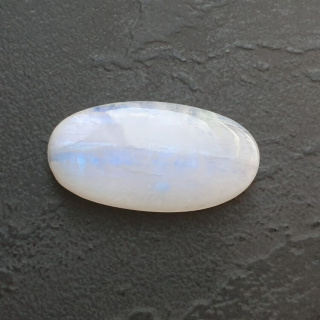 Kamień księżycowy kaboszon 27x14 mm nr A366
