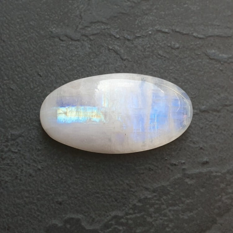 Kamień księżycowy kaboszon 27x14 mm nr A376 Kamień księżycowy kaboszon 27x14 mm nr A376