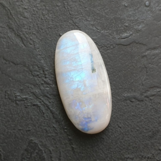 Kamień księżycowy kaboszon 29x14 mm nr A418