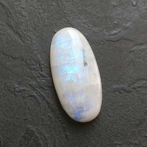 Kamień księżycowy kaboszon 29x14 mm nr A418 Kamień księżycowy kaboszon 29x14 mm nr A418