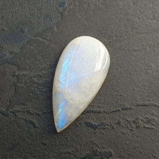 Kamień księżycowy kaboszon 31x16 mm nr A348