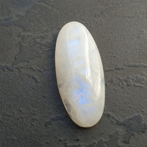 Kamień księżycowy kaboszon 36x16 mm nr A323 Kamień księżycowy kaboszon 36x16 mm nr A323