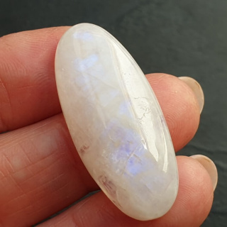 Kamień księżycowy kaboszon 36x16 mm nr A323