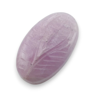 Kunzyt kaboszon carving 24x14 mm nr 24
