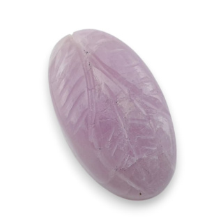 Kunzyt kaboszon carving 24x14 mm nr 24