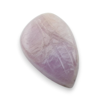 Kunzyt kaboszon carving 24x16 mm nr 13
