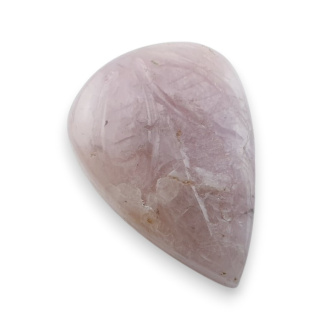 Kunzyt kaboszon carving 25x18 mm nr 30