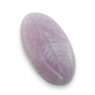 Kunzyt kaboszon carving 28x16 mm nr 23