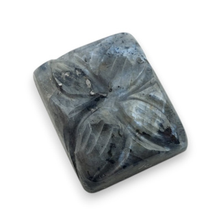 Larvikit kaboszon carving 17x14 mm nr 10