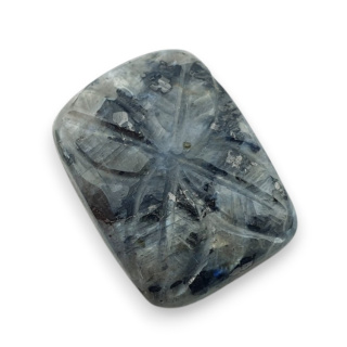 Larvikit kaboszon carving 20x15 mm nr 81