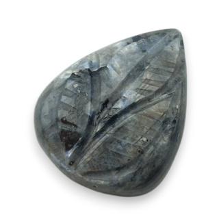 Larvikit kaboszon carving 23x18 mm nr 75