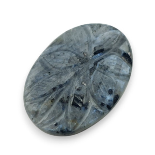 Larvikit kaboszon carving 27x19 mm nr 28